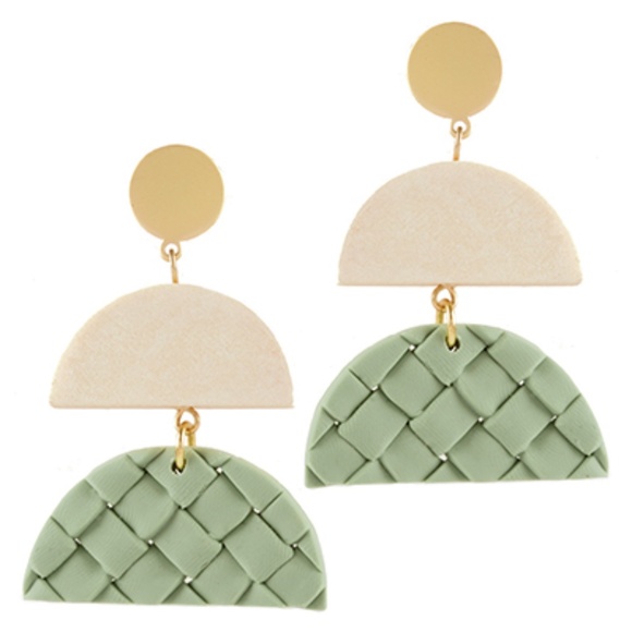 2 Wedge Earrings - Picture 2 of 2